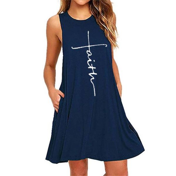 dress women summer casual o-neck boho robe female printed mini sleeveless tank dresses#t dresses, Black;gray
dress women summer casual o-neck boho robe female printed mini sleeveless tank dresses#t dresses, Black;gray