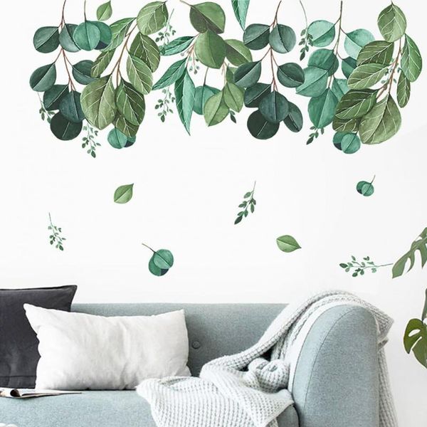 wall stickers 2pcs/set pastoral green branches leaves sticker shop living room home decal
wall stickers 2pcs/set pastoral green branches leaves sticker shop living room home decal