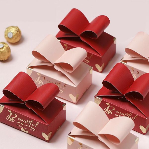 gift wrap 20/30/50pcs chocolate packaging box wedding favors for guests red paper bowknot thank you boxes small business
gift wrap 20/30/50pcs chocolate packaging box wedding favors for guests red paper bowknot thank you boxes small business