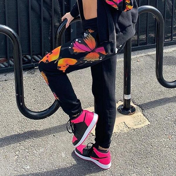 women's pants & capris butterfly print loose women stretch high waist streetwear jogger pencil pocket, Black;white
women's pants & capris butterfly print loose women stretch high waist streetwear jogger pencil pocket, Black;white