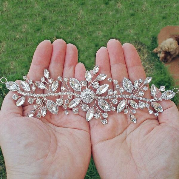 hair clips & barrettes luxury flower zircon bridal clip headpiece headband handmade crystal bride wedding accessories jewelry for women gift, Golden;silver
hair clips & barrettes luxury flower zircon bridal clip headpiece headband handmade crystal bride wedding accessories jewelry for women gift, Golden;silver