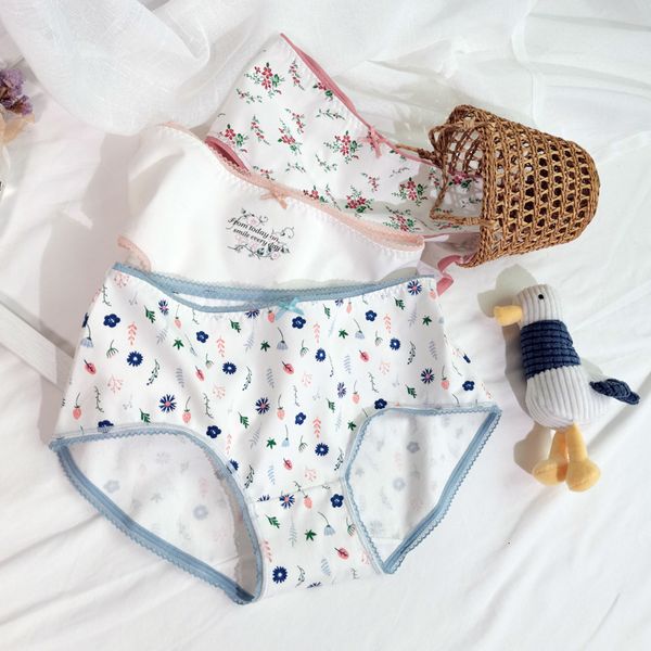 insfeng 20 qing new net red floral print female student underwear middle waist pure cotton bottom crotch hanfeng girl's triangle pants, Black;pink
insfeng 20 qing new net red floral print female student underwear middle waist pure cotton bottom crotch hanfeng girl's triangle pants, Black;pink