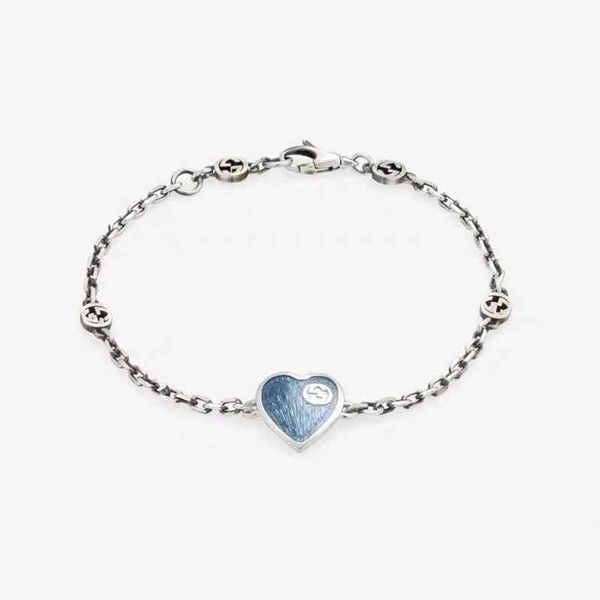 925 silver interlocking enamel light blue bracelet fine jewelry sale outlet, Golden;silver
925 silver interlocking enamel light blue bracelet fine jewelry sale outlet, Golden;silver