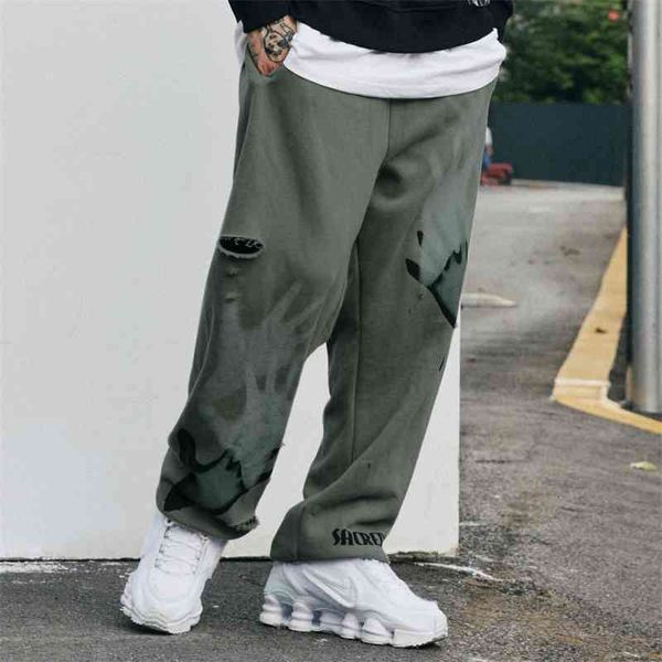 grey winter relaxed fit ripped hole sweatpants hip hop loose jogger pants lettering pattern, Black
grey winter relaxed fit ripped hole sweatpants hip hop loose jogger pants lettering pattern, Black