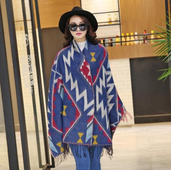 scarves mingjiebihuo fashion warm and comfortable scarf thick autumn winter women double-sided geometric jacquard simple shawl, Blue;gray
scarves mingjiebihuo fashion warm and comfortable scarf thick autumn winter women double-sided geometric jacquard simple shawl, Blue;gray