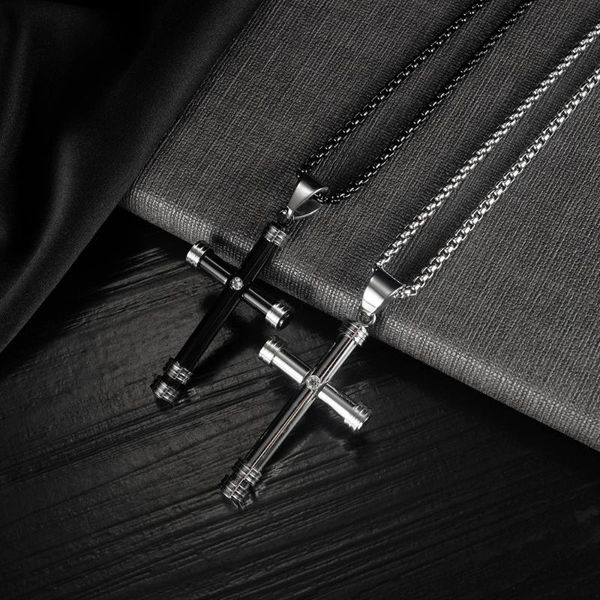 chains jialy fashion 316l stainless steel punk necklace chain smooth cross pendant charm for boy jewelry 55cm, Silver
chains jialy fashion 316l stainless steel punk necklace chain smooth cross pendant charm for boy jewelry 55cm, Silver