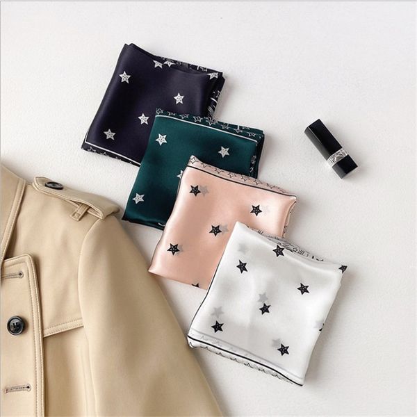 mulberry silk small square towel scarf womens fashion spring and autumn summer thin with suit shirt no. 3, Blue;gray
mulberry silk small square towel scarf womens fashion spring and autumn summer thin with suit shirt no. 3, Blue;gray