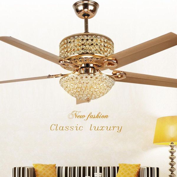 crystal ceiling fan lamp dining room modern simple american decoration large wind iron leaf household live fans
crystal ceiling fan lamp dining room modern simple american decoration large wind iron leaf household live fans