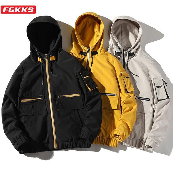 men jackets 2021 men's hoodies casual jacket fashion trend brand original waterproof fabric male, Black;brown
men jackets 2021 men's hoodies casual jacket fashion trend brand original waterproof fabric male, Black;brown