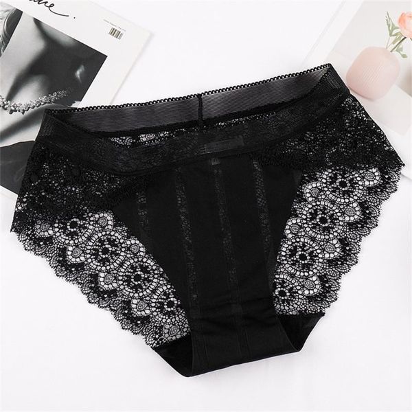 women's panties 2021 underwear women solid color thin lce silk seamless cotton breathable crotch lingerie transparent lace briefs, Black;pink
women's panties 2021 underwear women solid color thin lce silk seamless cotton breathable crotch lingerie transparent lace briefs, Black;pink