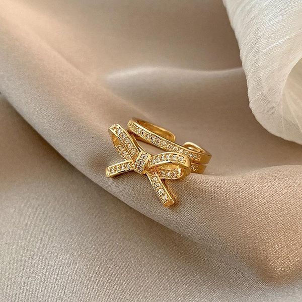 wedding rings jewelry vintage designer bow zircon women's fashion adjustable girl party ring for women, Slivery;golden
wedding rings jewelry vintage designer bow zircon women's fashion adjustable girl party ring for women, Slivery;golden