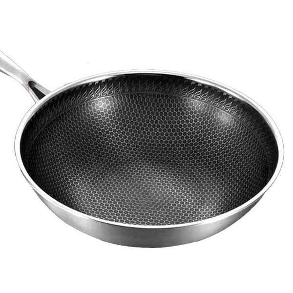 pans stainless steel wok non-stick pan full screen honeycomb design no lampblack coating frying kitchen tools kitchenware
pans stainless steel wok non-stick pan full screen honeycomb design no lampblack coating frying kitchen tools kitchenware