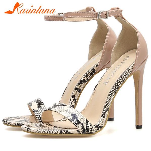 lady snake print sandals summer casual party dress buckle strap women high heels shoes woman, Black
lady snake print sandals summer casual party dress buckle strap women high heels shoes woman, Black