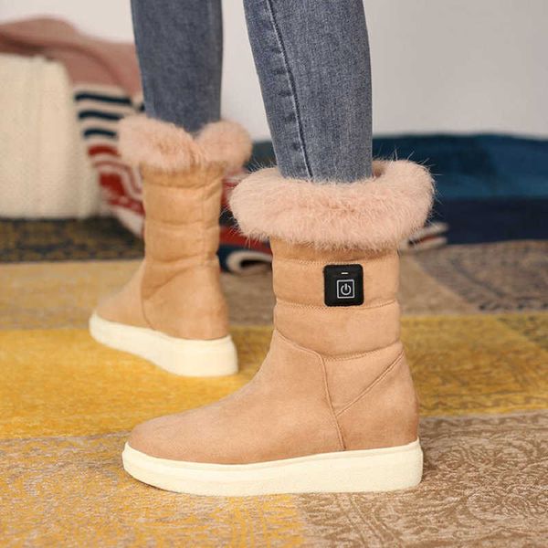 zawsthia real rabbit fur warm winter woman snow boots with chargable usb heater thermal battery heated insole women shoes 210611, Black
zawsthia real rabbit fur warm winter woman snow boots with chargable usb heater thermal battery heated insole women shoes 210611, Black