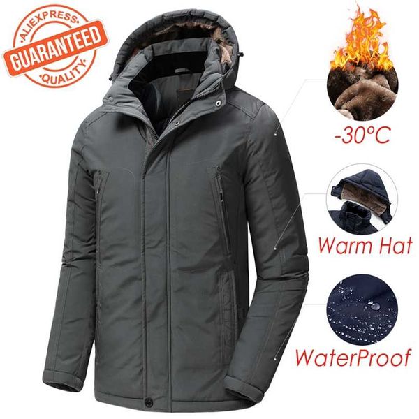 men winter casual long thick fleece hood waterproof parkas jacket coat men outwear fashion pockets parka jacket 58 plus 211008, Black
men winter casual long thick fleece hood waterproof parkas jacket coat men outwear fashion pockets parka jacket 58 plus 211008, Black