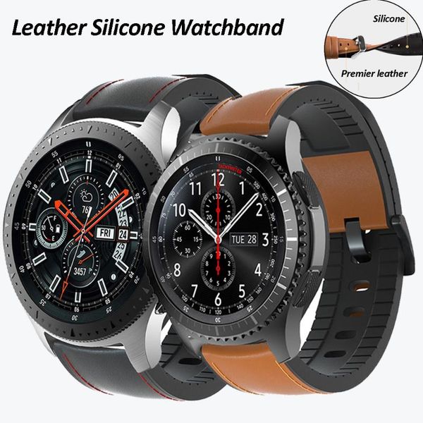 watch bands leather silicone band for samsung galaxy serise sport loop huawei 20mm 22mm universal breathable, Black;brown
watch bands leather silicone band for samsung galaxy serise sport loop huawei 20mm 22mm universal breathable, Black;brown