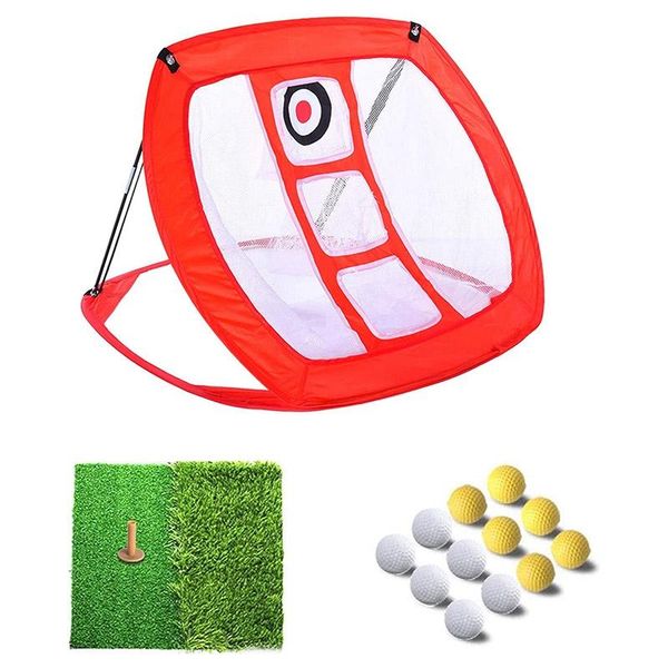 -indoor outdoor golf net target with training balls and hitting mat for accuracy swing practice aids
-indoor outdoor golf net target with training balls and hitting mat for accuracy swing practice aids