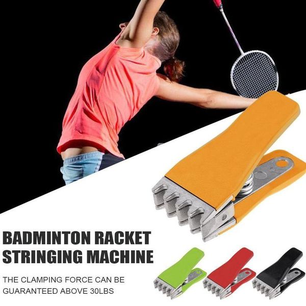 badminton sets mini racket string machine portable practical stringing tools sport awl flying clamps with 5 tooth
badminton sets mini racket string machine portable practical stringing tools sport awl flying clamps with 5 tooth