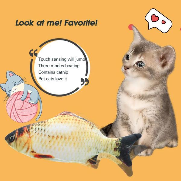 cat toys electric pet soft plush 3d fish shape toy gifts catnip removed stuffed pillow doll simulation playing
cat toys electric pet soft plush 3d fish shape toy gifts catnip removed stuffed pillow doll simulation playing
