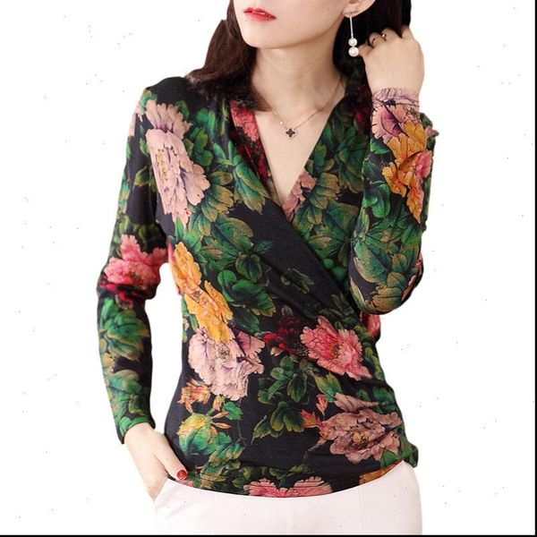 spring autumn style lace women blouses casual long sleeve v neck flower printed blusas dd8061, White
spring autumn style lace women blouses casual long sleeve v neck flower printed blusas dd8061, White