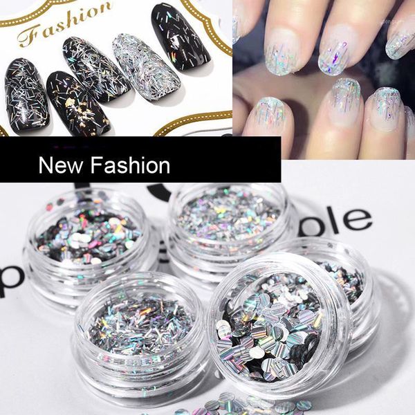 shining round shape holographic nail glitter laser flakes stripe/heart sequins uv gel diy decoration1, Silver;gold
shining round shape holographic nail glitter laser flakes stripe/heart sequins uv gel diy decoration1, Silver;gold