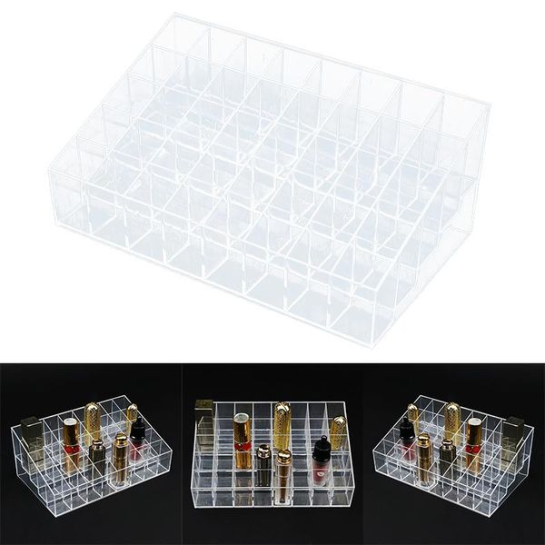 40-grid lipstick holder clear acrylic organizer display stand cosmetic makeup storage box for lip glaze lks99 boxes & bins
40-grid lipstick holder clear acrylic organizer display stand cosmetic makeup storage box for lip glaze lks99 boxes & bins