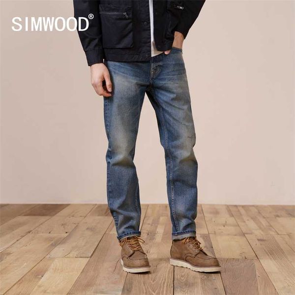 autumn regular straight jeans men 100% cotton vintage casual denim trousers plus size brand clothing 211108, Blue
autumn regular straight jeans men 100% cotton vintage casual denim trousers plus size brand clothing 211108, Blue
