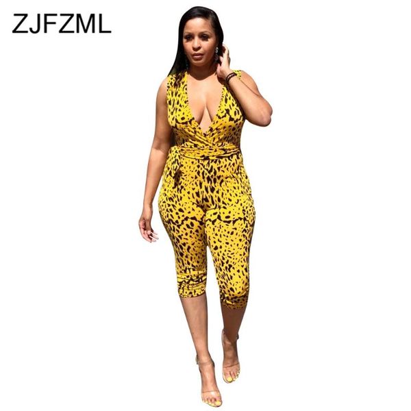 women's jumpsuits & rompers yellow leopard print womens jumpsuit deep v neck sleeveless one piece bodysuit vintage female high waist sa, Black;white
women's jumpsuits & rompers yellow leopard print womens jumpsuit deep v neck sleeveless one piece bodysuit vintage female high waist sa, Black;white