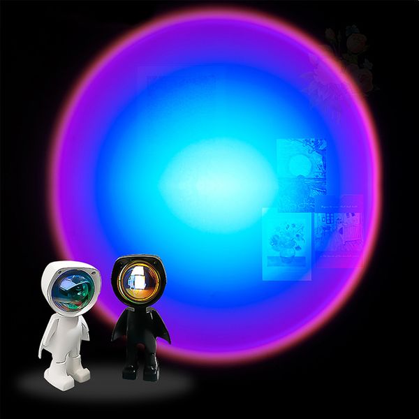night lights robot 360 rotatable sunset light usb charge projection lamp led raiow table stand for home bar atmosphere lighting 3keo
night lights robot 360 rotatable sunset light usb charge projection lamp led raiow table stand for home bar atmosphere lighting 3keo
