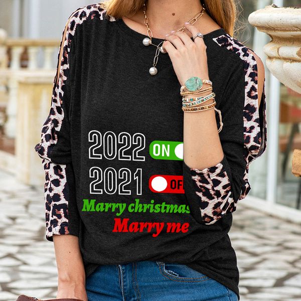 women leopard t-shirt autumn o-neck long sleeve pullovers tees christmas pattern english letters printing crew neck ladies casual sport loo, White
women leopard t-shirt autumn o-neck long sleeve pullovers tees christmas pattern english letters printing crew neck ladies casual sport loo, White