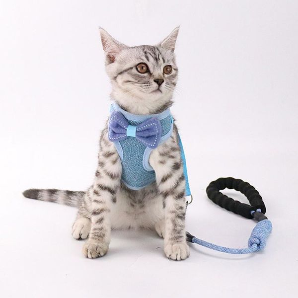 cat leashes chest adjustable breathable mesh vest with cute bowknot design bow pet supplies strap collars harness & leads
cat leashes chest adjustable breathable mesh vest with cute bowknot design bow pet supplies strap collars harness & leads
