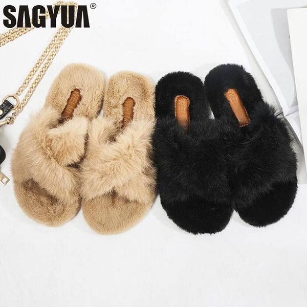 slippers est autumn indoor women's mules casual fashion babouche open toe crossed faux fur flat loafers house shoes t877, Black
slippers est autumn indoor women's mules casual fashion babouche open toe crossed faux fur flat loafers house shoes t877, Black