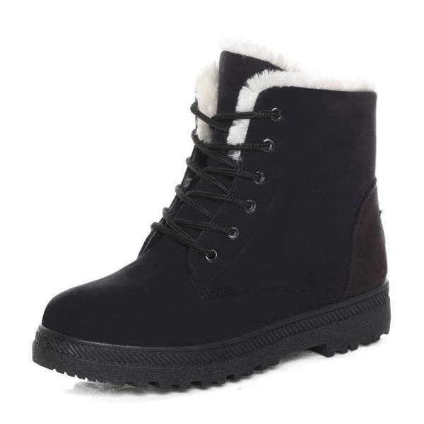 boots 2021 women winter ankle for shoes female snow botas mujer warm plush woman plus size 44, Black
boots 2021 women winter ankle for shoes female snow botas mujer warm plush woman plus size 44, Black