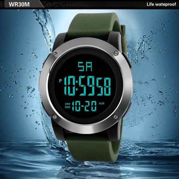 wristwatches latest relogio masculino fashion waterproof men's boy lcd digital satch date rubber sport wrist watchs men watch smart, Slivery;brown
wristwatches latest relogio masculino fashion waterproof men's boy lcd digital satch date rubber sport wrist watchs men watch smart, Slivery;brown