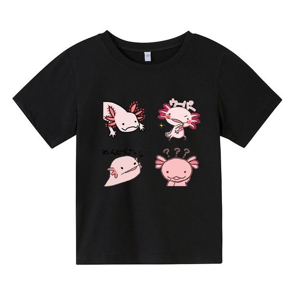 T-shirts 2021summer Boys And Girls Axolotl Printed Cartoon Anime T-shirt Fashion Harajuku Tee Shirts, Blue
T-shirts 2021summer Boys And Girls Axolotl Printed Cartoon Anime T-shirt Fashion Harajuku Tee Shirts, Blue