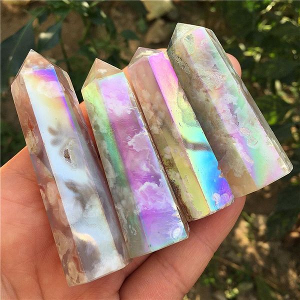 decorative objects & figurines natural cherry blossom agate column quartz wand point obelisk healing decoration crystals
decorative objects & figurines natural cherry blossom agate column quartz wand point obelisk healing decoration crystals