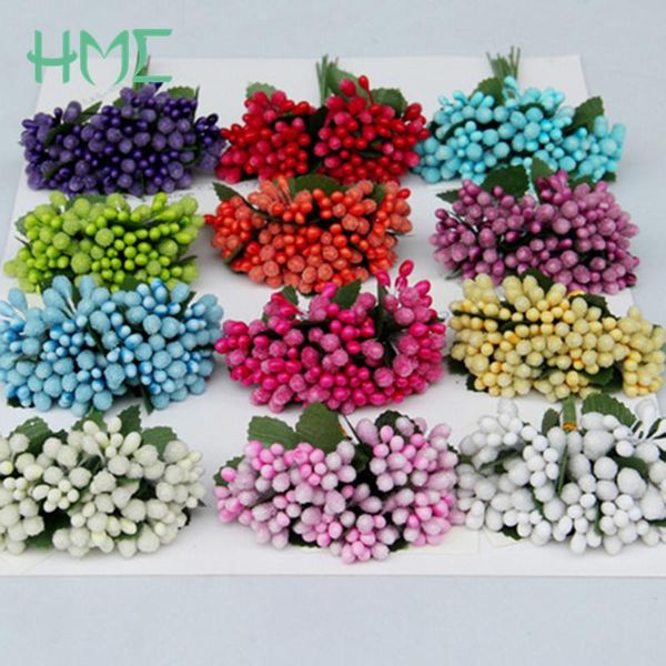 romantic 12pcs/bag artificial flower stamen wire stem/marriage leaves diy wreath wedding box decoration decorative flowers & wreaths
romantic 12pcs/bag artificial flower stamen wire stem/marriage leaves diy wreath wedding box decoration decorative flowers & wreaths