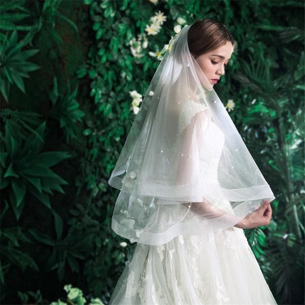 bridal veils 2021 ishsy short weeding with comb pearls blusher white ivory tulle bride veil voiles mariage velos de novia perles, Black
bridal veils 2021 ishsy short weeding with comb pearls blusher white ivory tulle bride veil voiles mariage velos de novia perles, Black