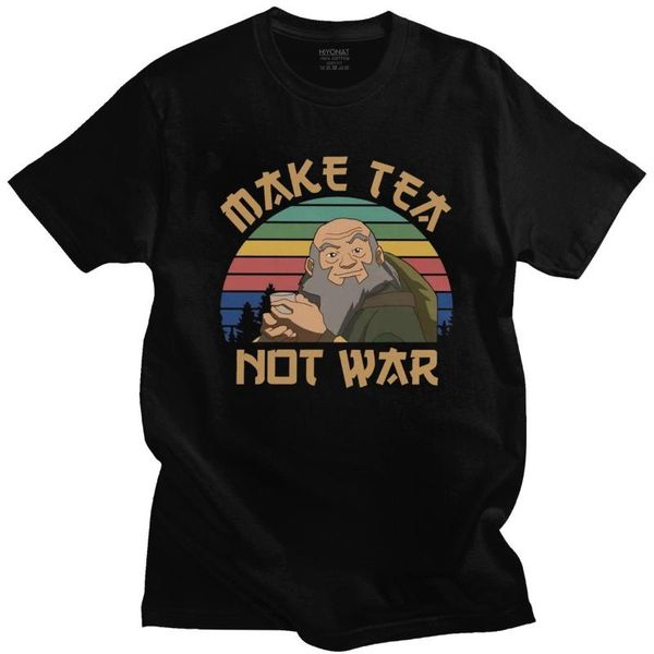 men's t-shirts 6funny avatar the last airbender t shirt short sleeved cotton t-shirt iroh make tea not war tshirt anng s summer clothin, White;black
men's t-shirts 6funny avatar the last airbender t shirt short sleeved cotton t-shirt iroh make tea not war tshirt anng s summer clothin, White;black