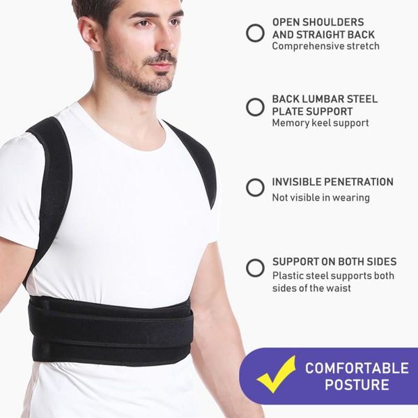 back support posture correctochildren's corrector straightener adjustable, Black;blue
back support posture correctochildren's corrector straightener adjustable, Black;blue