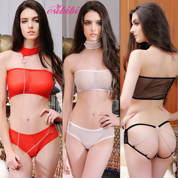 esibibi underwear, bra, buttocks, perspective, open set, chain temptation, three-point a389, Black;white 
esibibi underwear, bra, buttocks, perspective, open set, chain temptation, three-point a389, Black;white