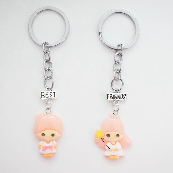 keychains resin angel girl boy pendant friends key chains kids couple ring adorable friendship gifts for girls,boys 2pcs/lot, Silver
keychains resin angel girl boy pendant friends key chains kids couple ring adorable friendship gifts for girls,boys 2pcs/lot, Silver