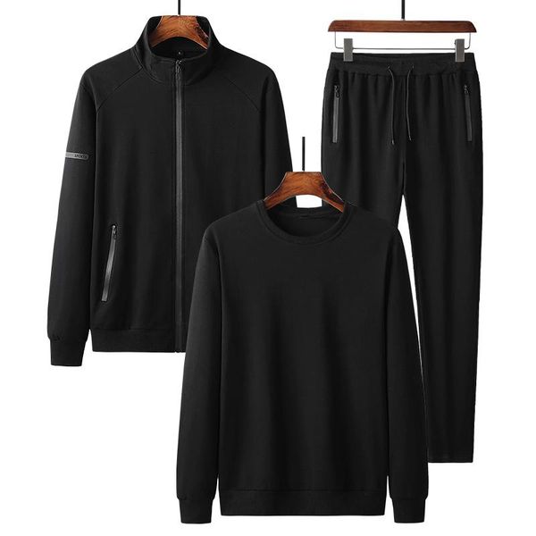 men's tracksuits plus size running sportswear fashion three-piece suitmen's suit casual sports stand collar cardigan cotton, Gray
men's tracksuits plus size running sportswear fashion three-piece suitmen's suit casual sports stand collar cardigan cotton, Gray