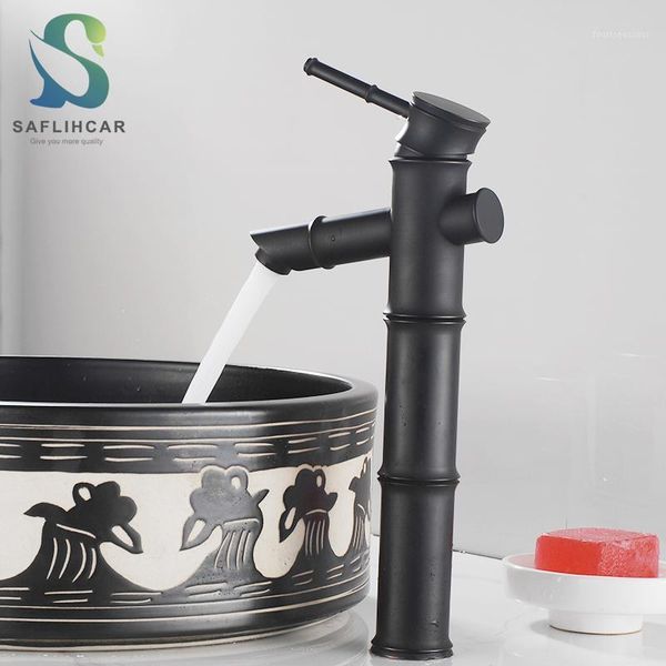 black bronze kitchen bathroom sink faucet classic bamboo shape mildly waterfall and cold water mixer taps deck installation1
black bronze kitchen bathroom sink faucet classic bamboo shape mildly waterfall and cold water mixer taps deck installation1