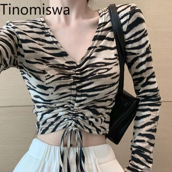 women's t-shirt tinomiswa v neck long sleeve t shirt women drawstring lace up contrast color high street tshirts korean streetwear cami, White
women's t-shirt tinomiswa v neck long sleeve t shirt women drawstring lace up contrast color high street tshirts korean streetwear cami, White