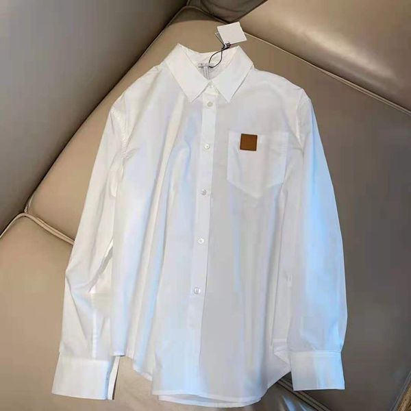 high version 2021 small fragrance cotton single breasted cardigan temperament commuter lapel sleeve white solid color medium long shirt
high version 2021 small fragrance cotton single breasted cardigan temperament commuter lapel sleeve white solid color medium long shirt