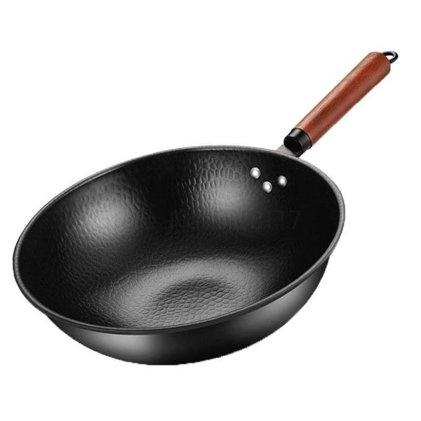pans handmade iron pot 32cm uncoated health wok non-stick pan gas stove induction cooker universal wood cover
pans handmade iron pot 32cm uncoated health wok non-stick pan gas stove induction cooker universal wood cover