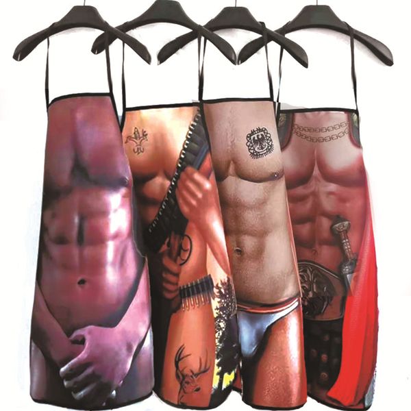 apron 3d men's chest print first can be printed
apron 3d men's chest print first can be printed