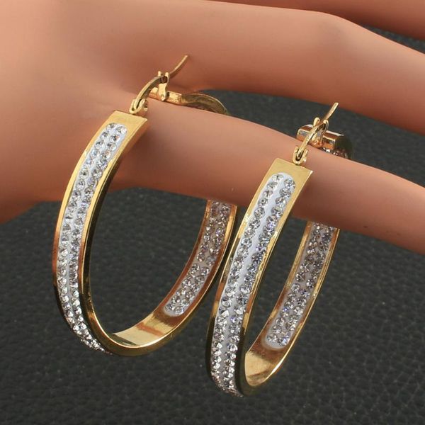 hoop & huggie gold color fashion round stainless steel jewelry simple earrings personality for women girl gift egkzbzbd, Golden;silver
hoop & huggie gold color fashion round stainless steel jewelry simple earrings personality for women girl gift egkzbzbd, Golden;silver