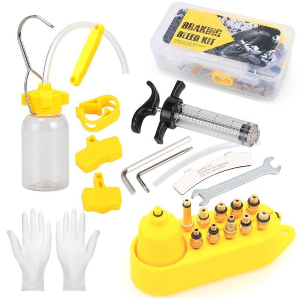 tools bicycle hydraulic disc brake oil bleed kit for magura tektro universal mtb road bike repair tool
tools bicycle hydraulic disc brake oil bleed kit for magura tektro universal mtb road bike repair tool